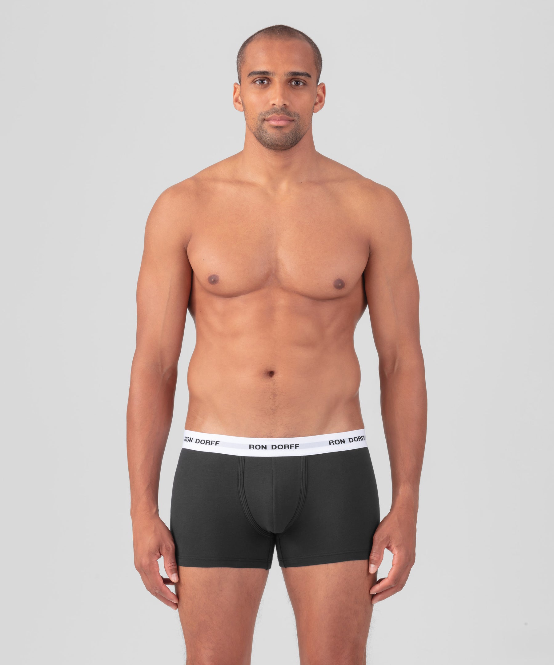 Boxers RON DORFF Kit: Bleu marine/Blanc/Noir