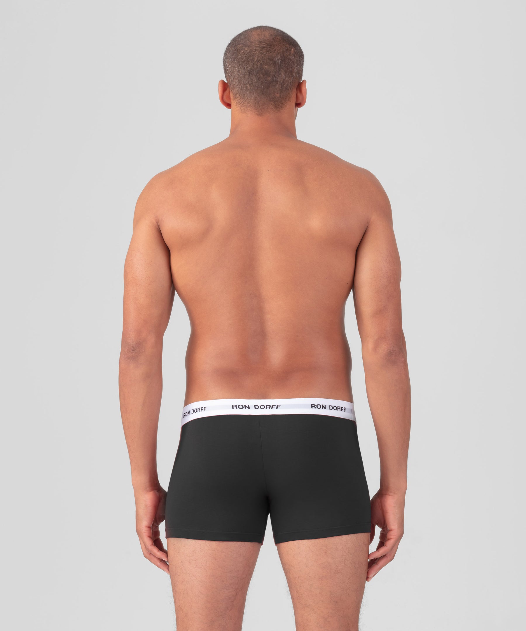 Boxers RON DORFF Kit: Bleu marine/Blanc/Noir