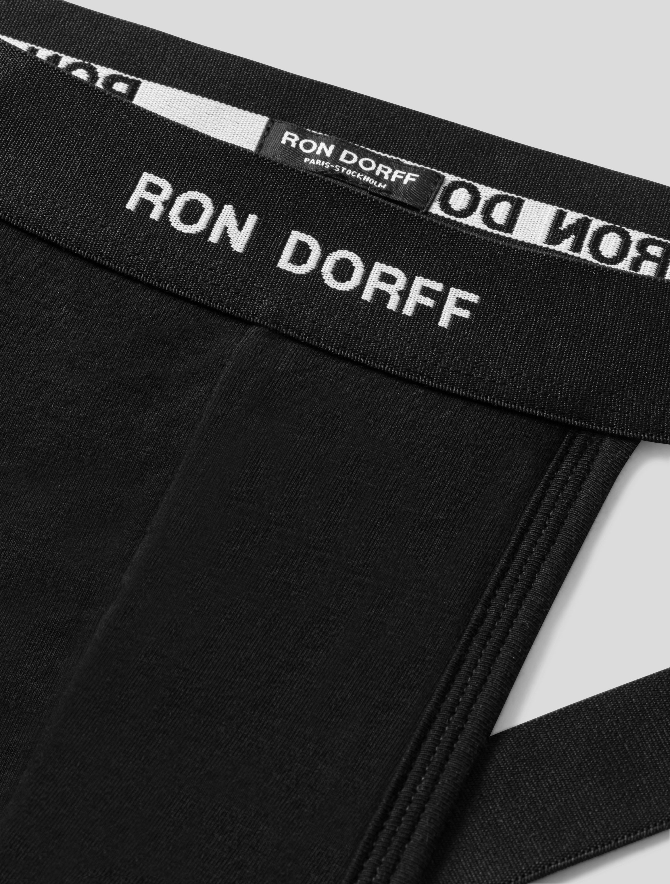 RON DORFF Jockstrap: Black