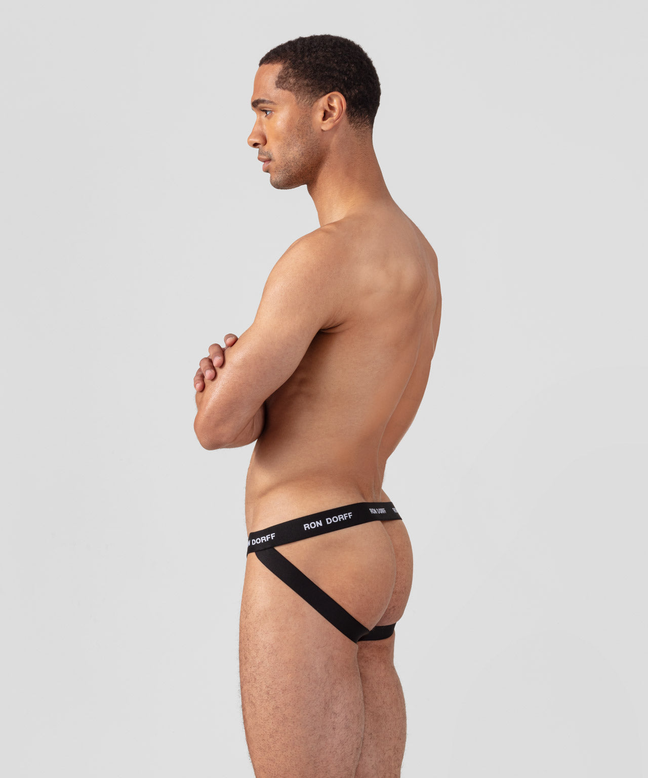 RON DORFF Jockstrap: Black