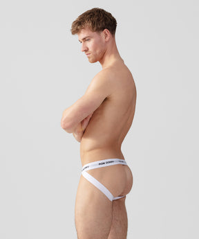 RON DORFF Jockstrap: Bleu glacier