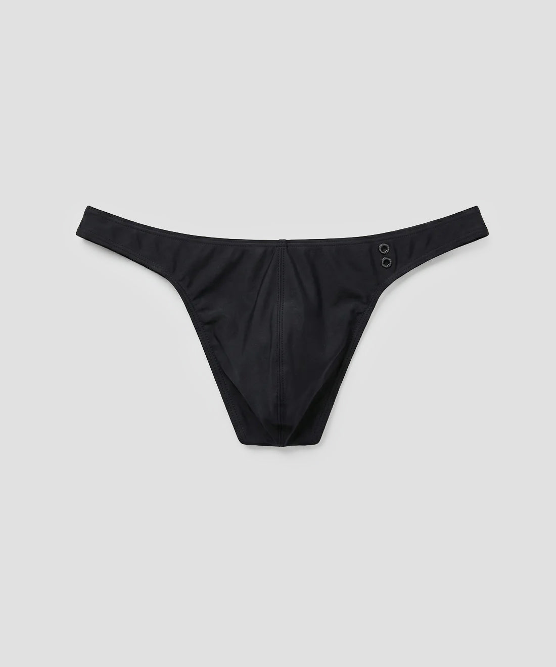 RD Thong Swimwear: Black