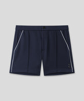 RD Tennis Shorts w. Piping: Navy