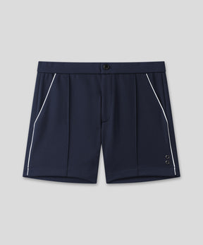 RD Tennis Shorts w. Piping: Navy