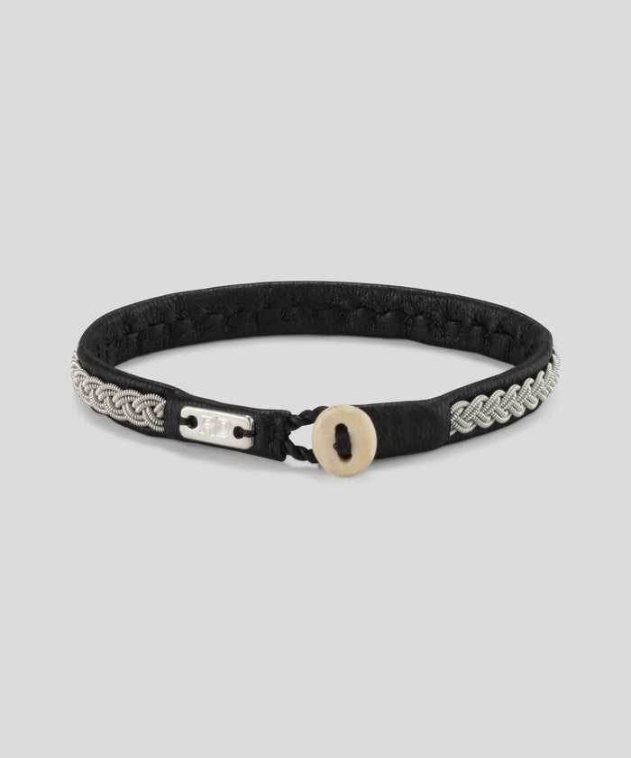 Lapland Tin Bracelet: Black