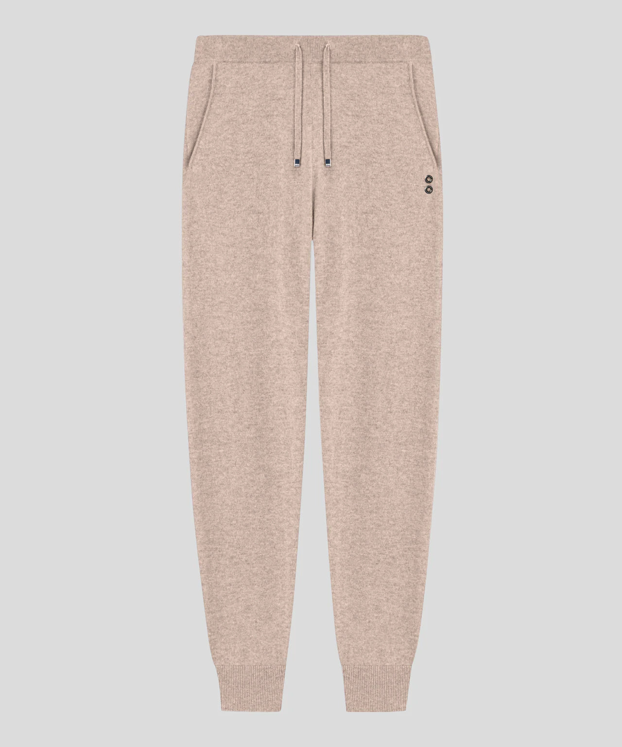 Cashmere Pants: Heather Beige