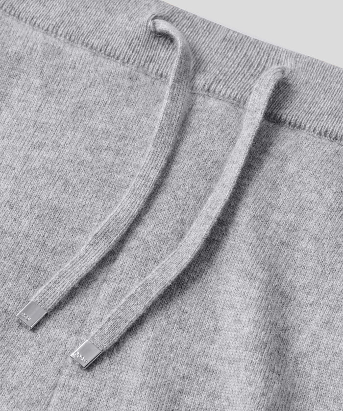 Kaschmirhose: Graumelange