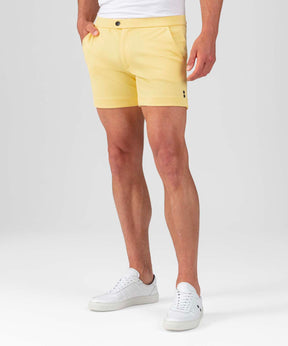 Tennis Shorts: Scandi Yellow