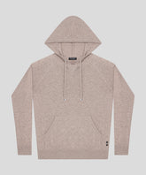 Cashmere Hoodie: Heather Beige