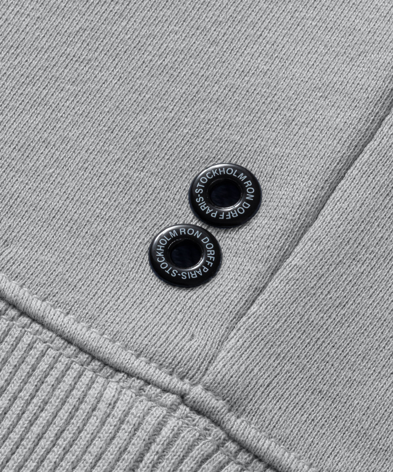 Sweatshirt en coton organique "DAD": Gris chiné