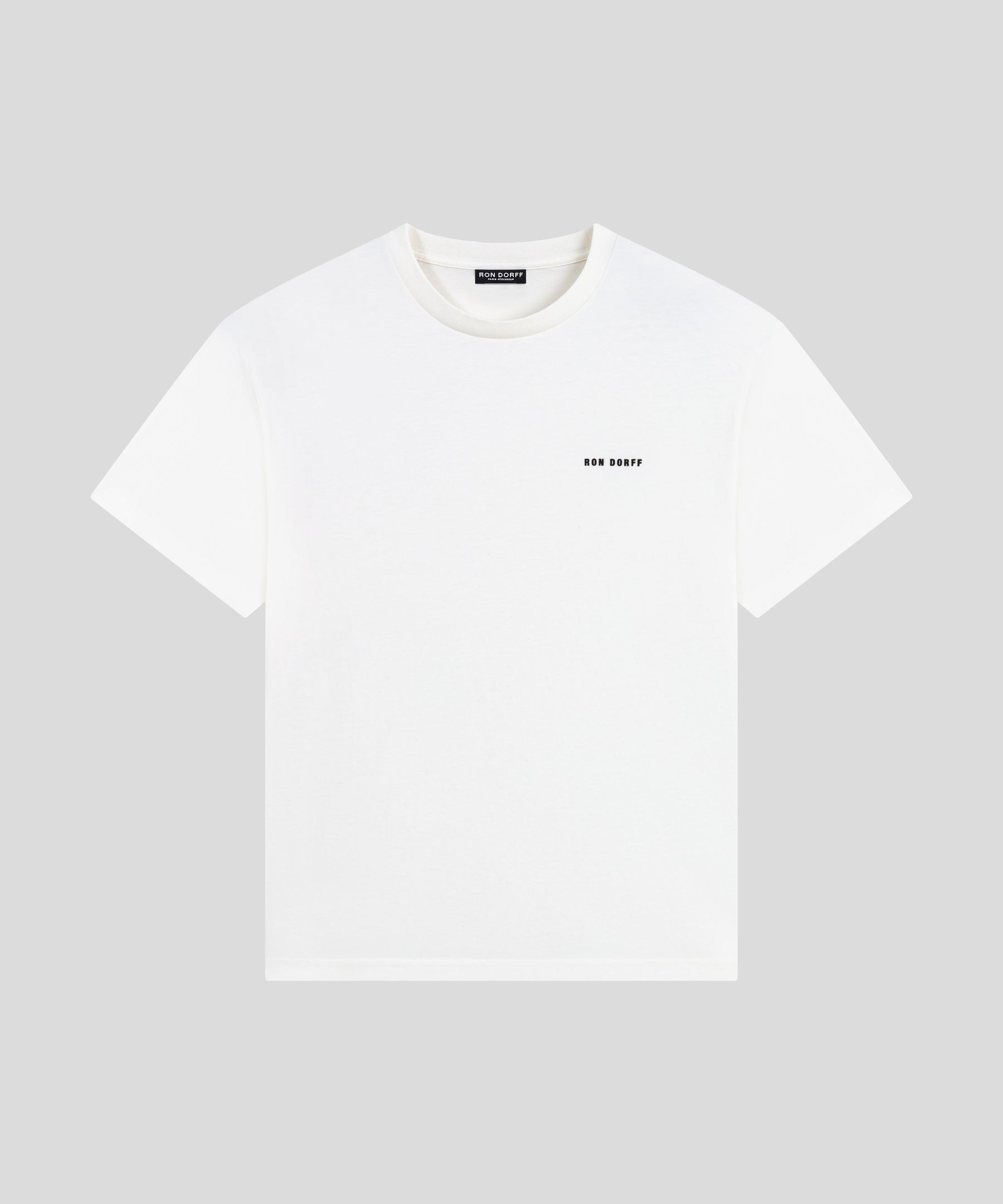 Organic Cotton Relaxed Fit T-Shirt: Off White