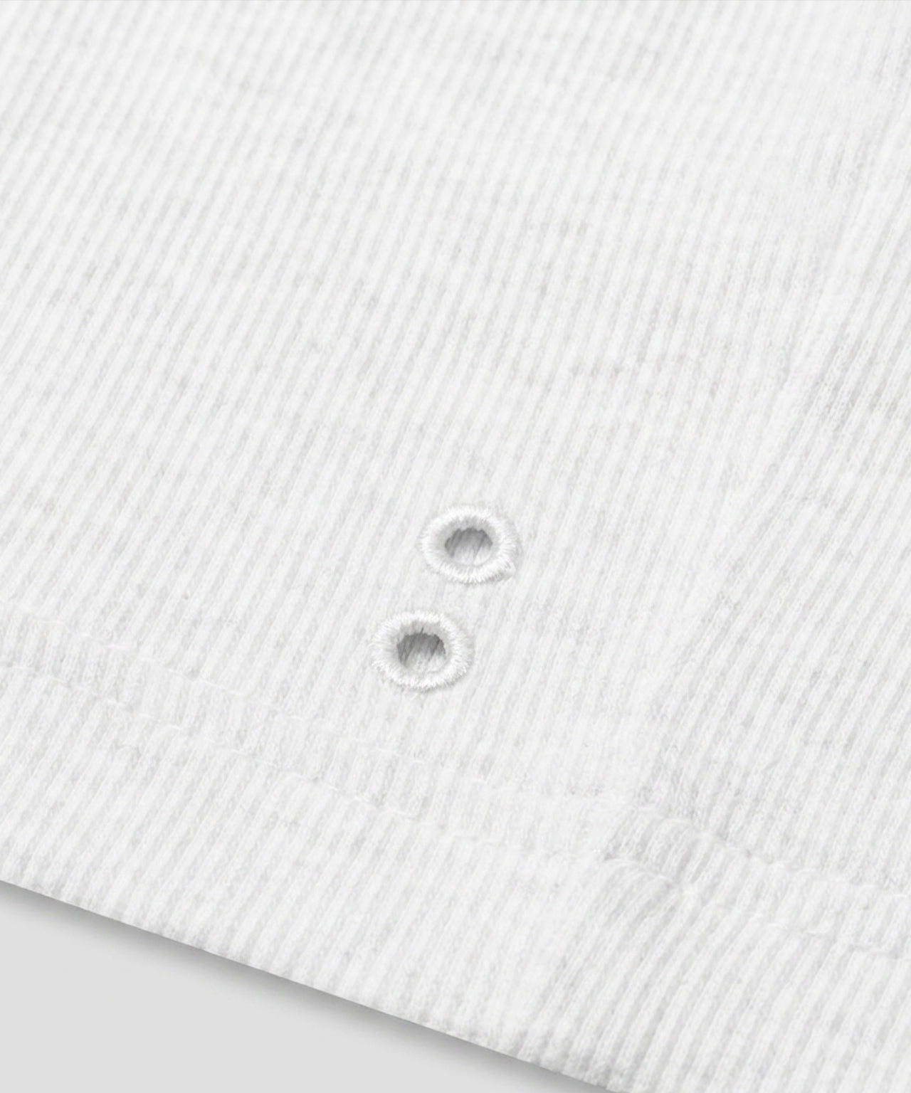Débardeur Army Ribbed: Blanc