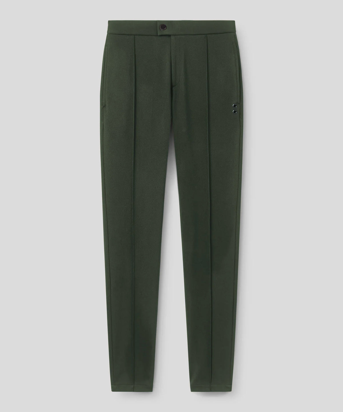 Twill Tennis Pants: Dark Army Green