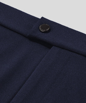 Pantalon de tennis en sergé: Bleu marine