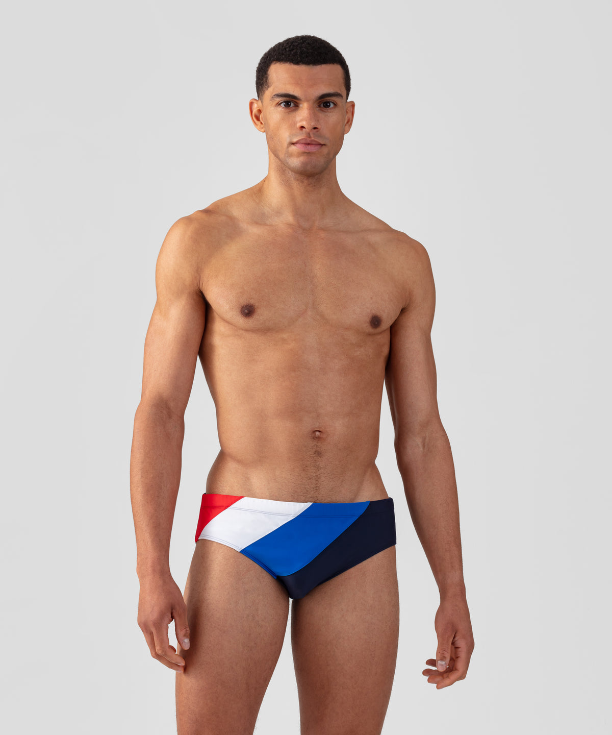 Accent waist form-fitting swim trunk, Ron Dorff, Shop Men's Designer  Swimwear Online