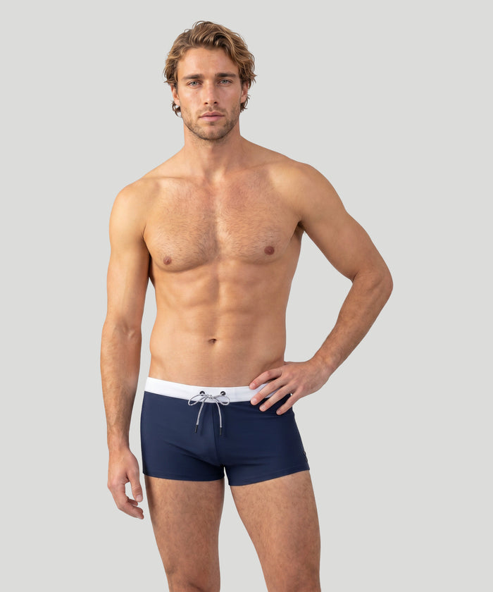 Swim Trunks w. Waistband: Navy