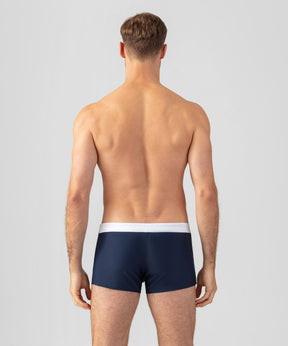 RD Swim Trunks w. White Waistband: Navy