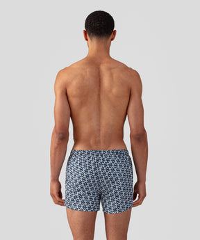 Swim Shorts RD Pattern: Navy