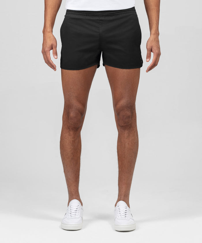 Marathon Exerciser Shorts: Noir