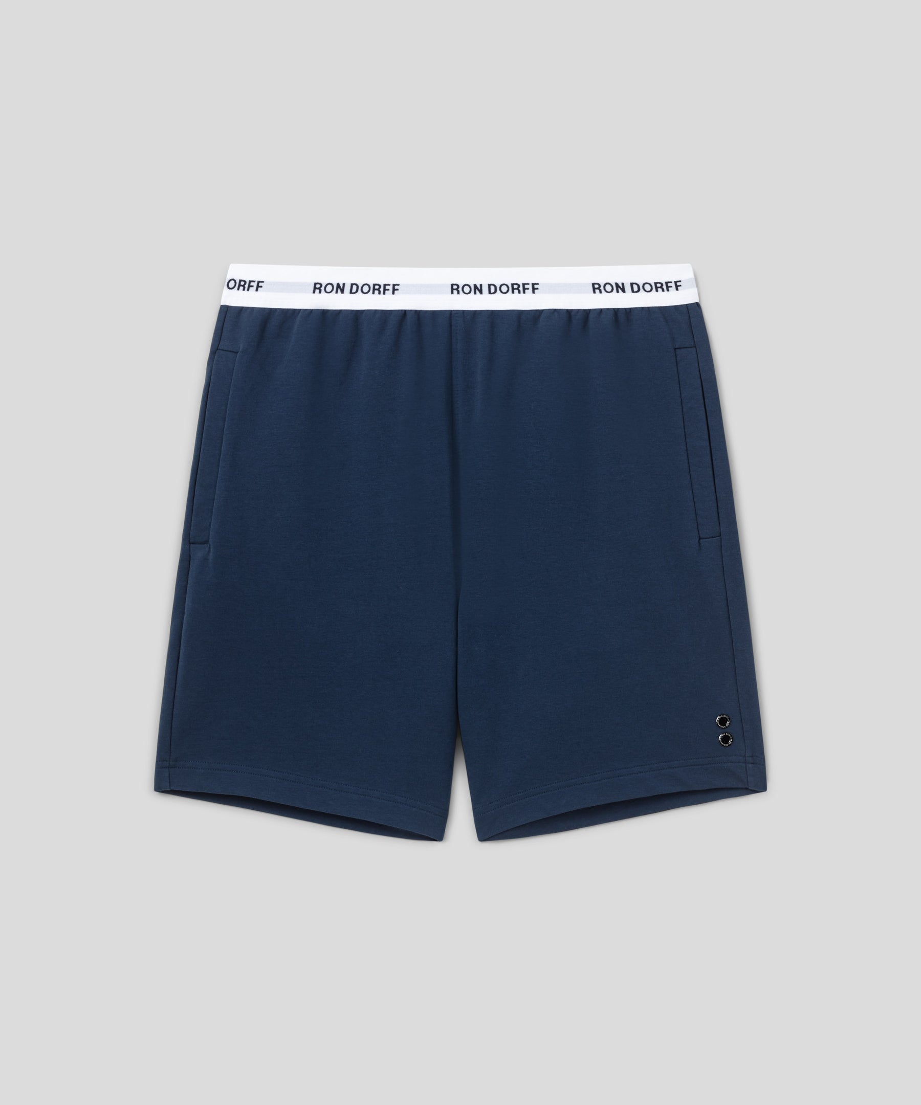 RON DORFF Lounge Shorts: Navy