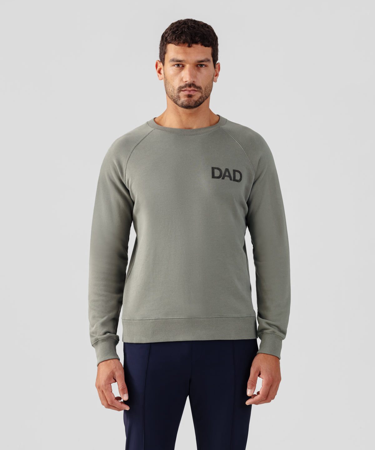 Organic Cotton Sweatshirt DAD: Army Green