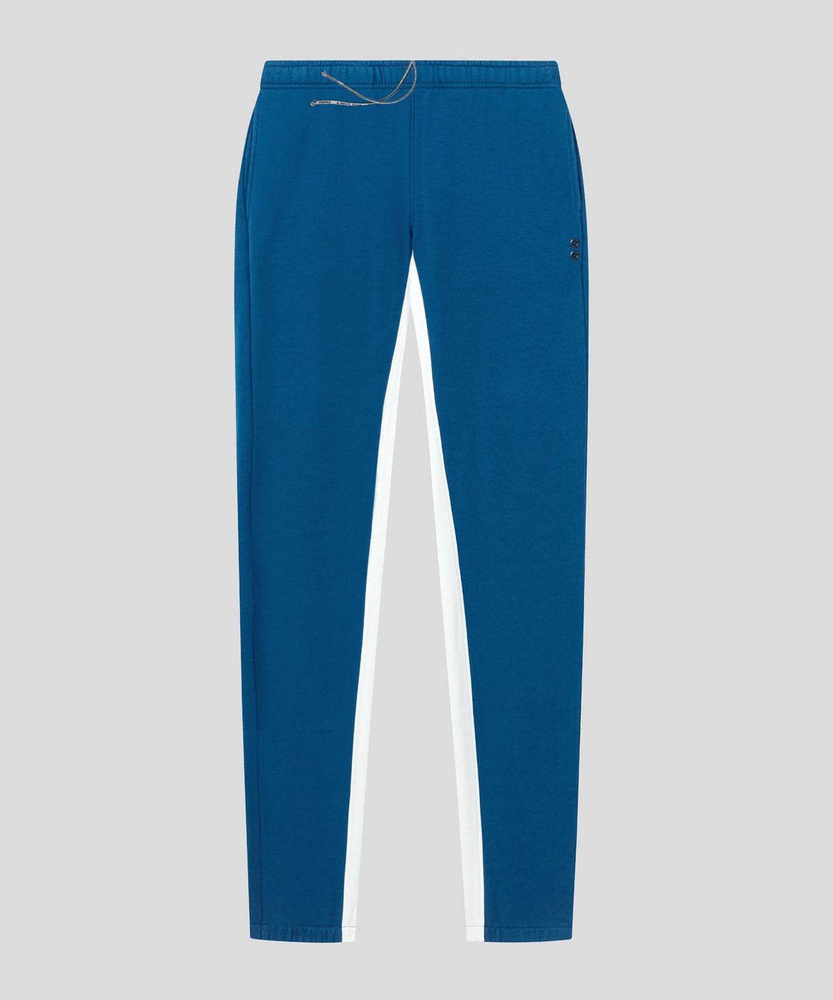 Pantalon de jogging avec lignes latérale: Bleu lac