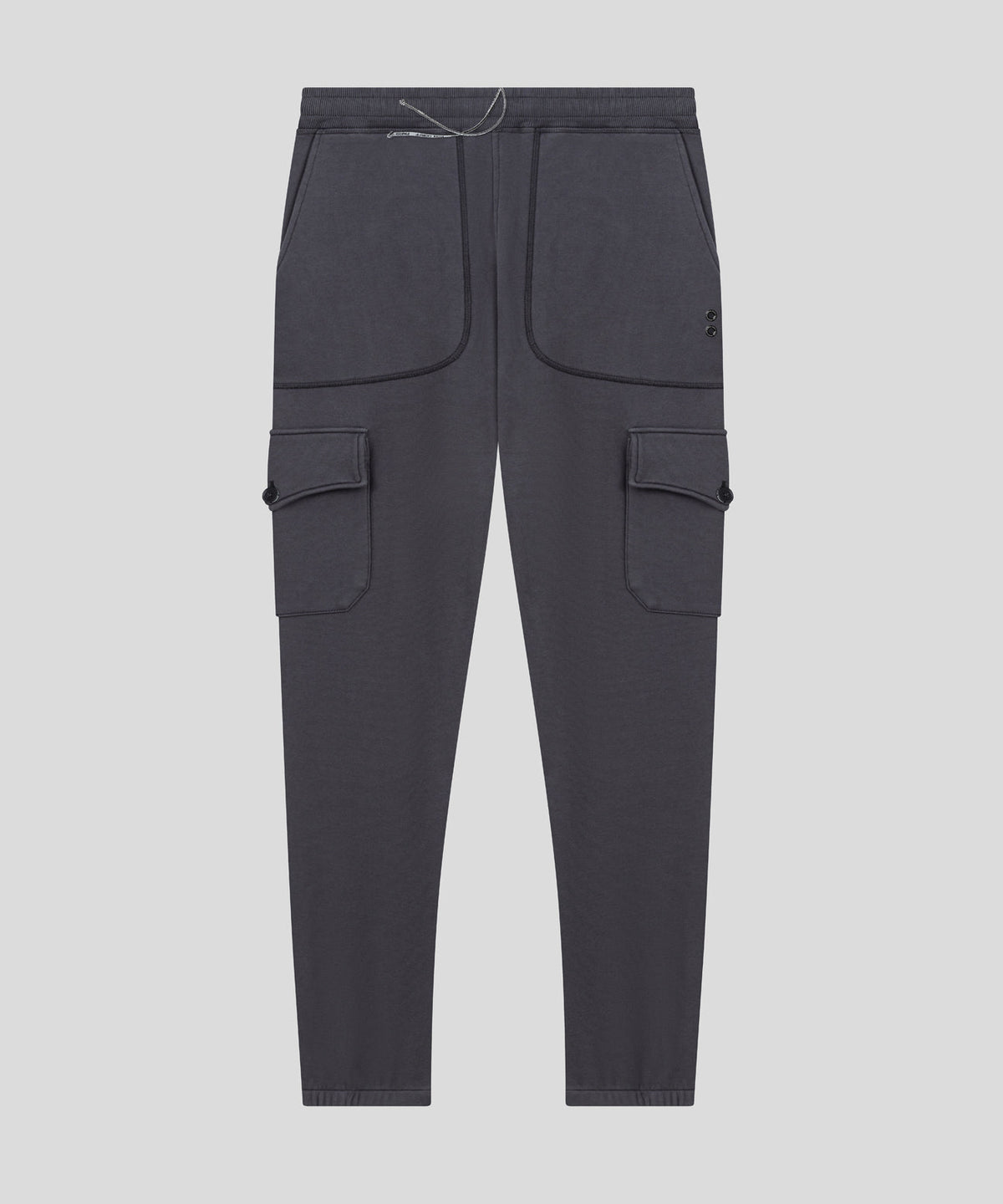 Pantalon de jogging cargo: Bleu gris