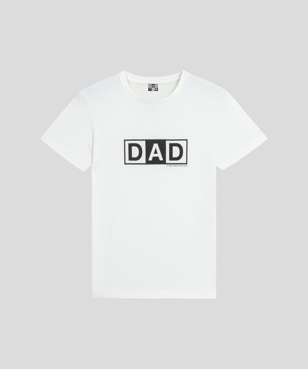 RON DORFF x BON★ON Organic Cotton T-Shirt DAD: Off White