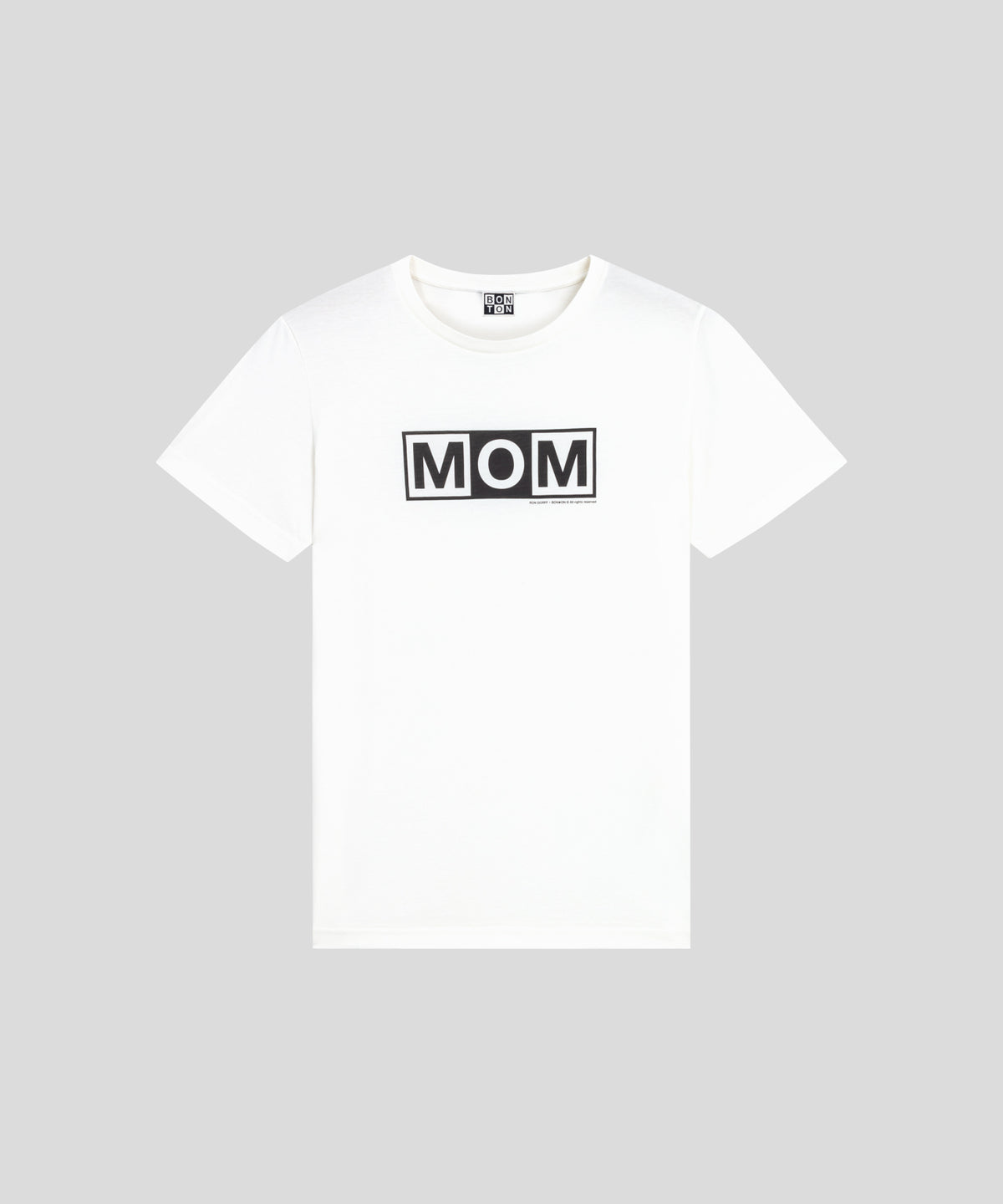 RON DORFF x BON★ON Organic Cotton T-Shirt MOM: Off White