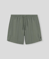 Cotton Modal Home Shorts: Army Green