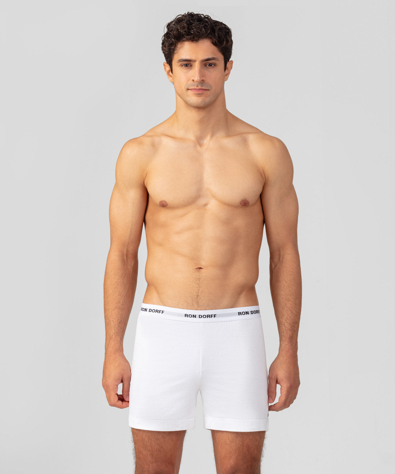 Short de pyjama RON DORFF: Blanc