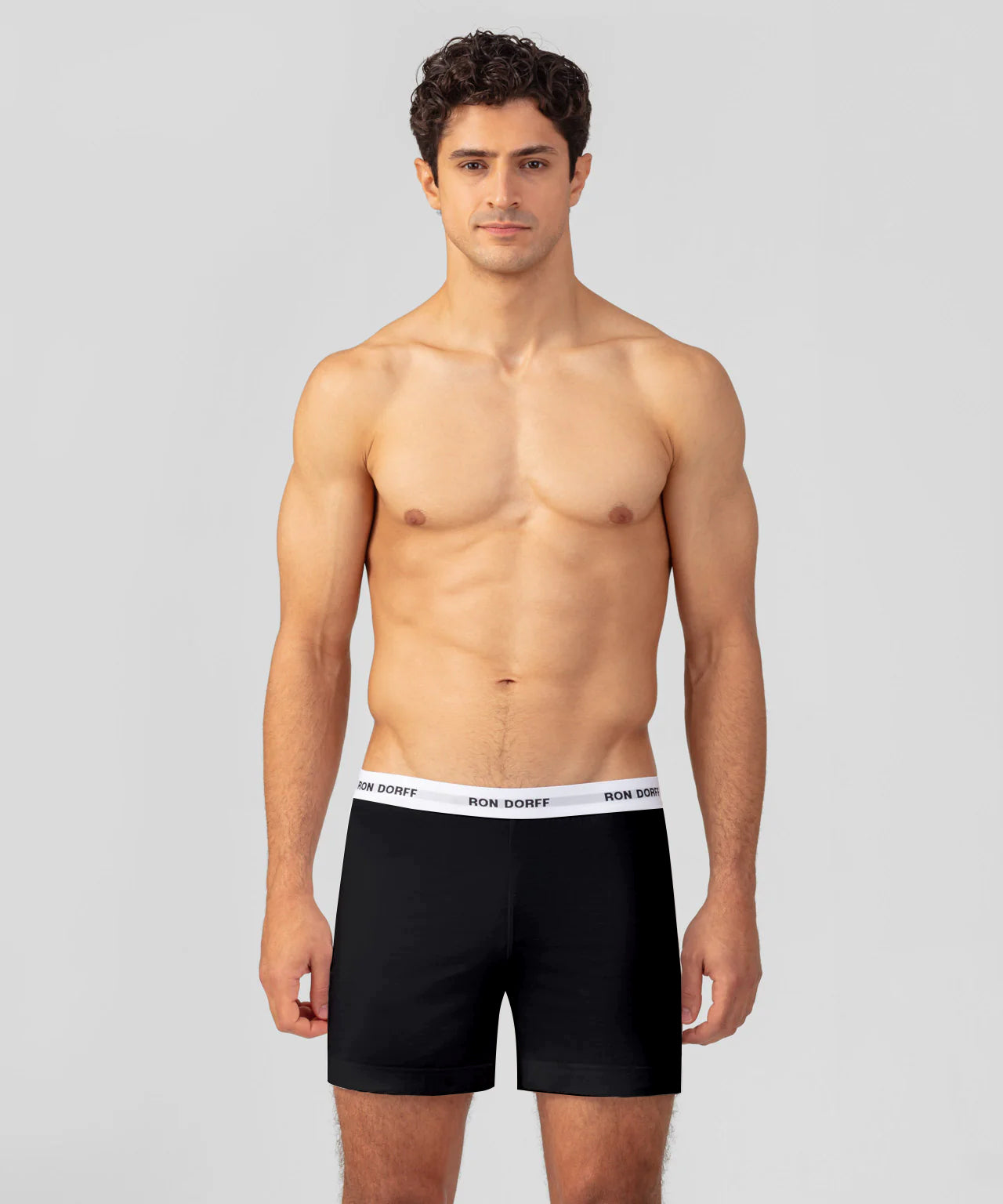 RON DORFF Pyjama Shorts: Black