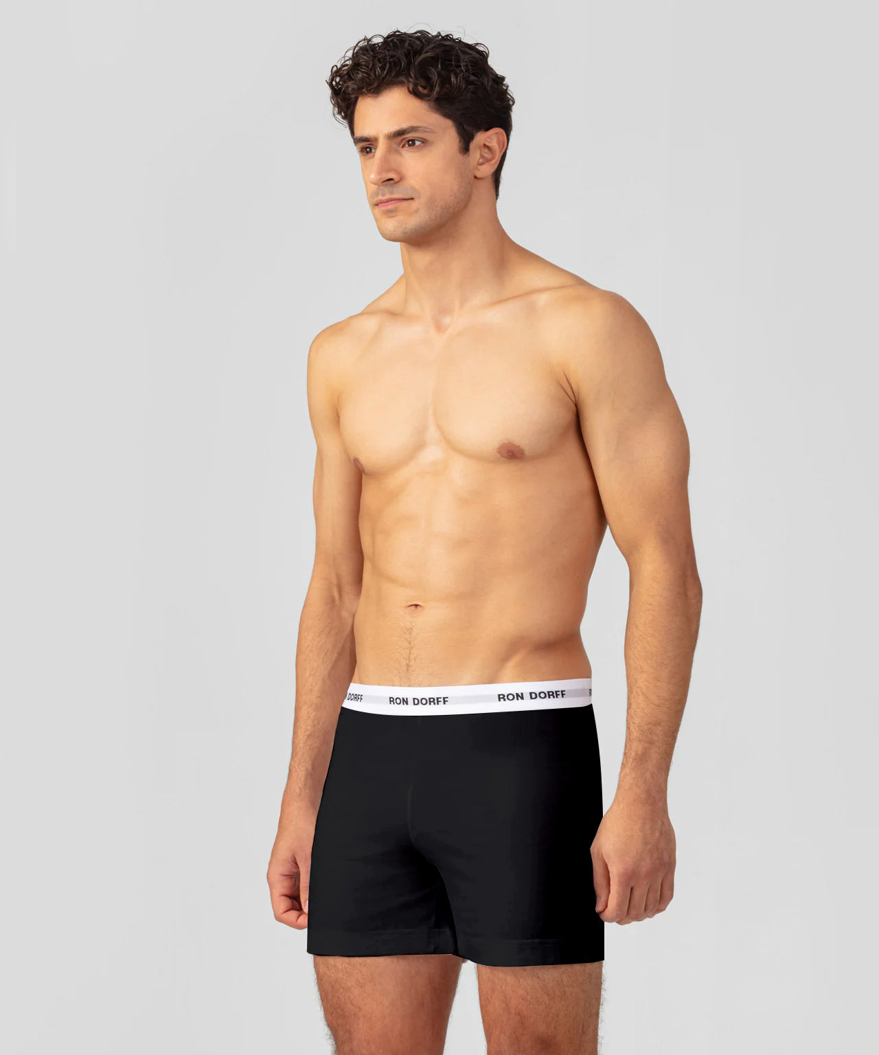 RON DORFF Pyjama Shorts: Black