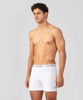 Short de pyjama RON DORFF: Blanc