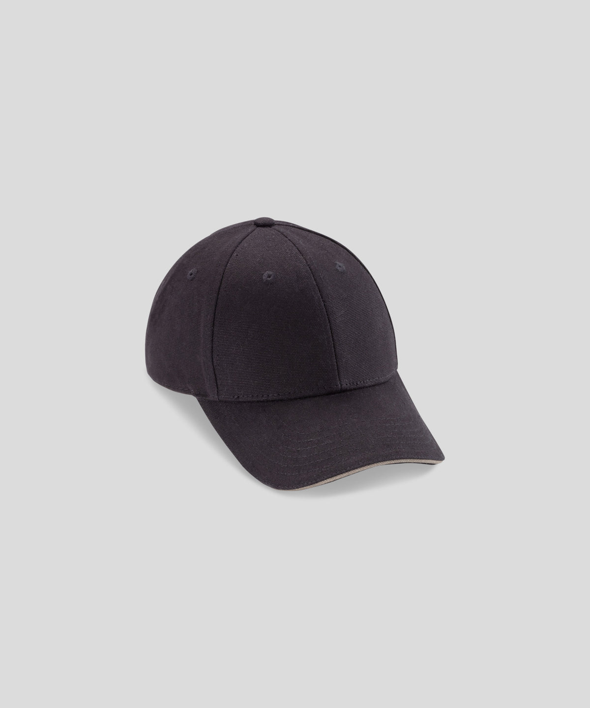 Casquette en coton "RON DORFF: Noir