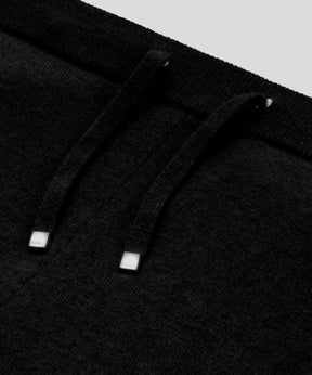 Wool Cashmere Pants: Black