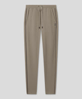 Cotton Piqué Pants w. Piping: Dusty Beige