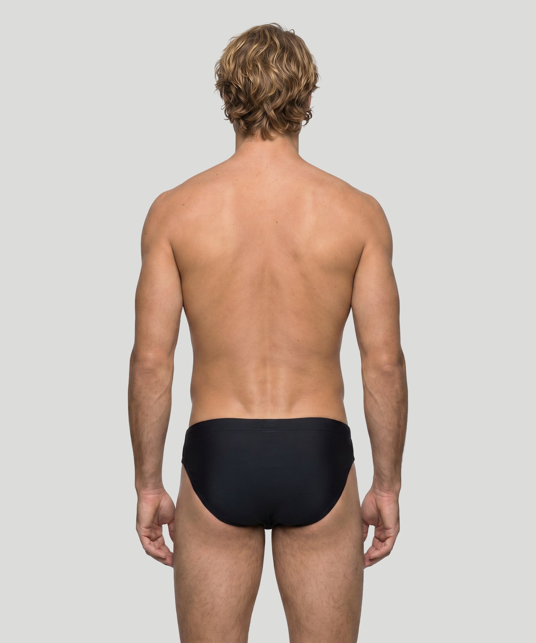 Slip de bain Slim: Noir