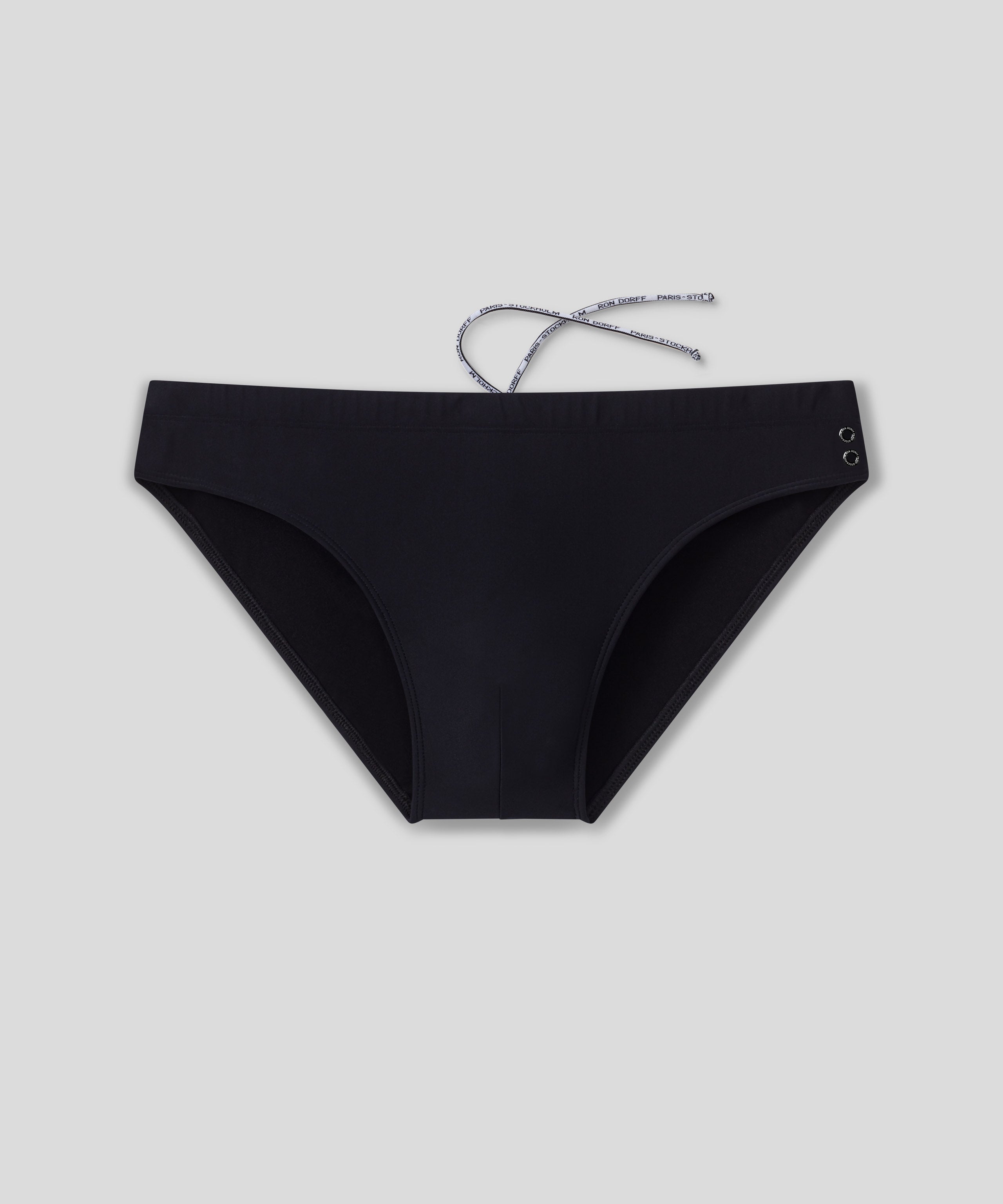 Slip de bain Slim: Noir