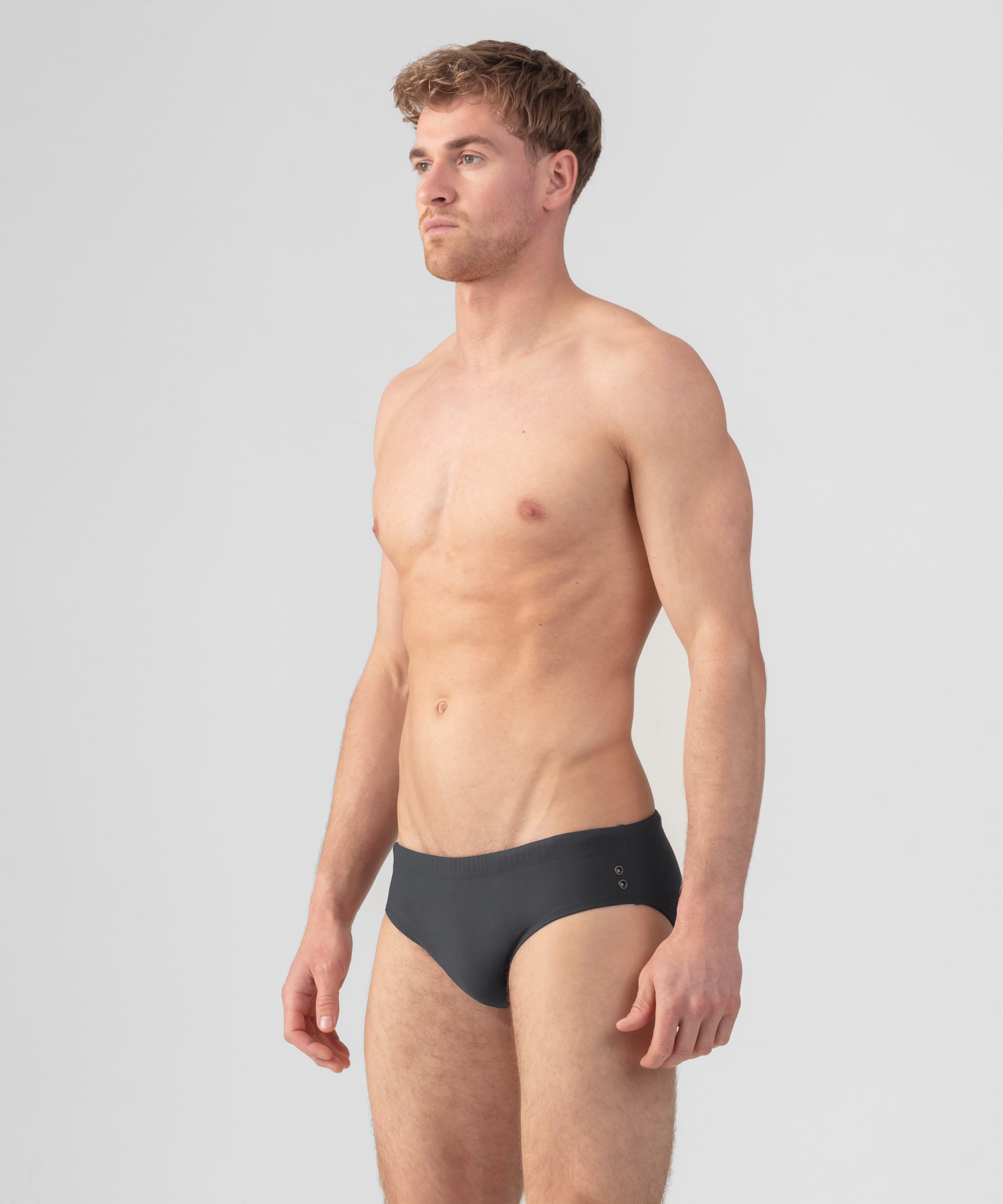 Slip de bain: Gris lave