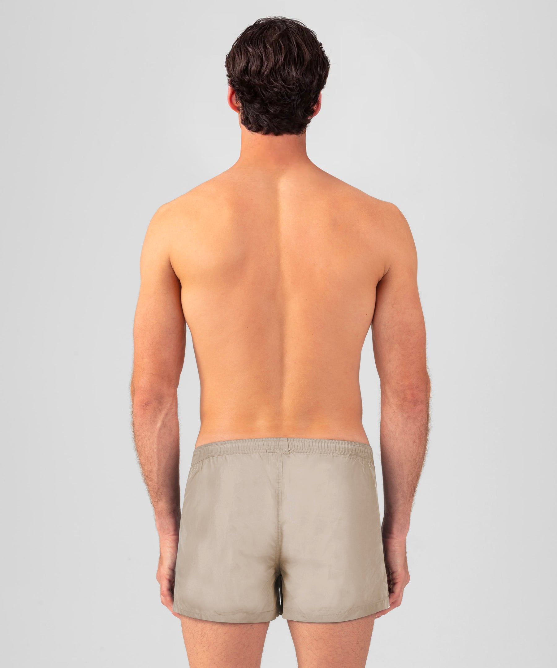 Swim Shorts w. Side Stripes: Sand