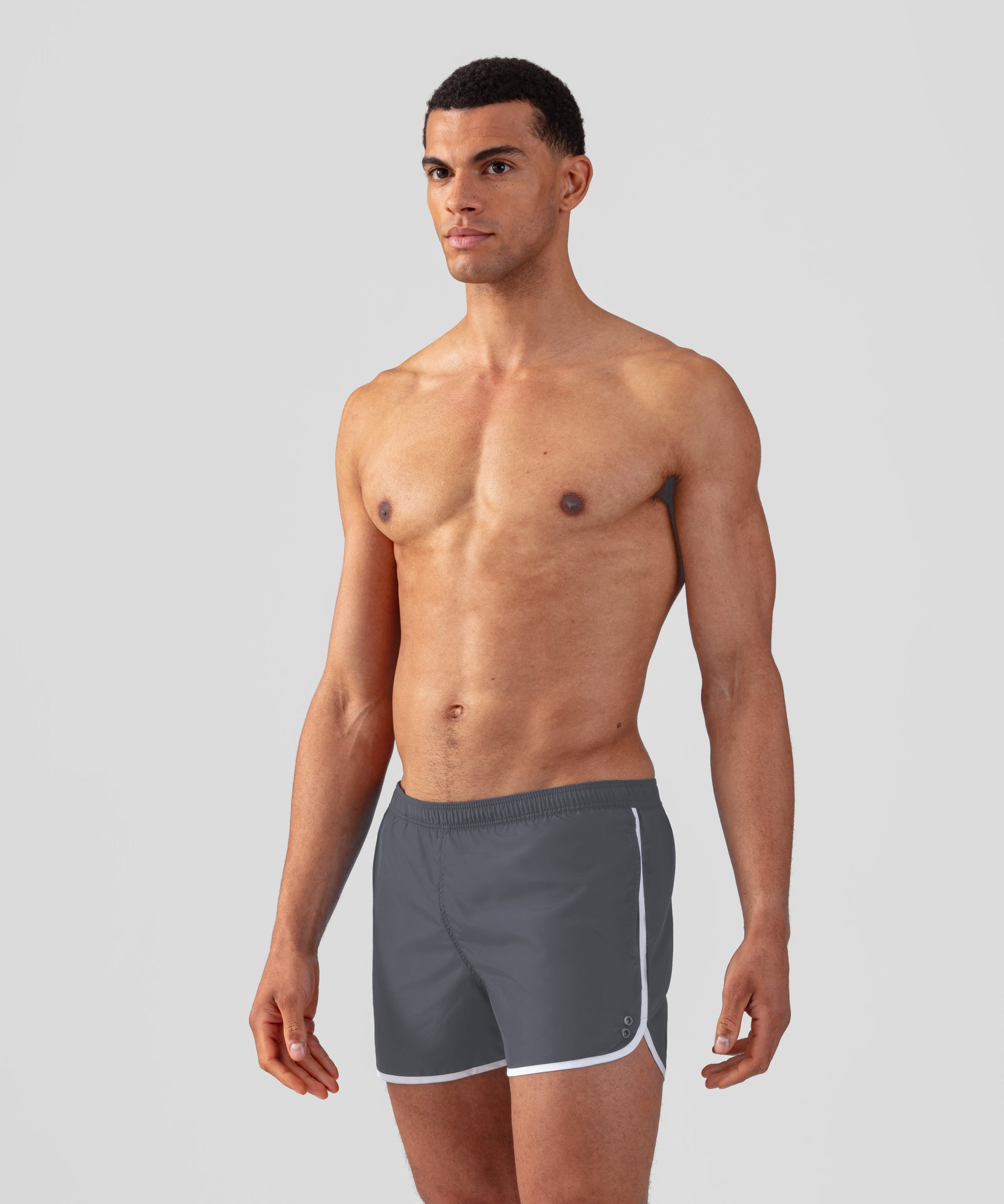 Marathon Swim Shorts: Lava Grey