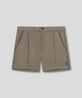 RD Tennis Shorts w. Piping: Dusty Beige