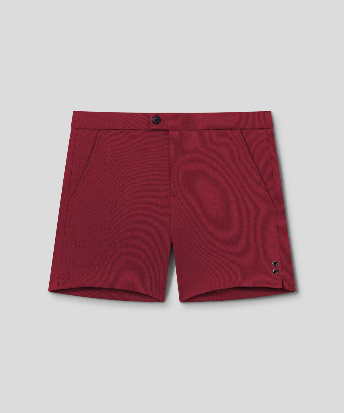 Short de tennis RD: Rouge brûlé