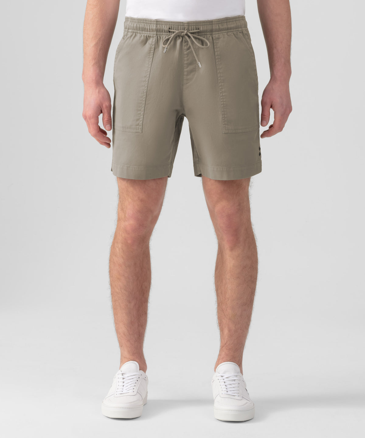 Short Chino Sport: Beige foncé