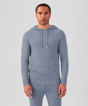 Cashmere Hoodie: Glacial Blue