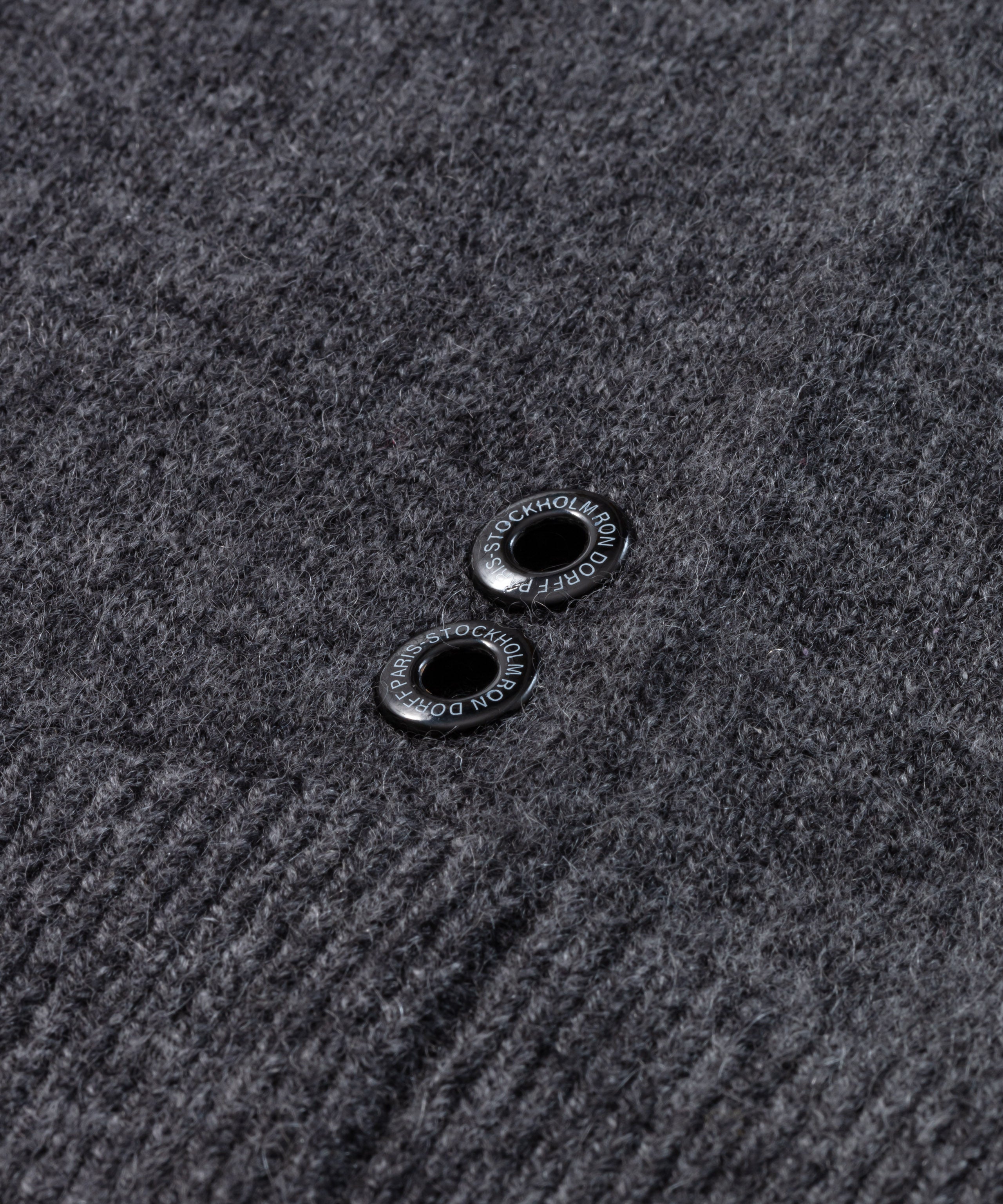 Pull en cachemire: Gris foncé chiné
