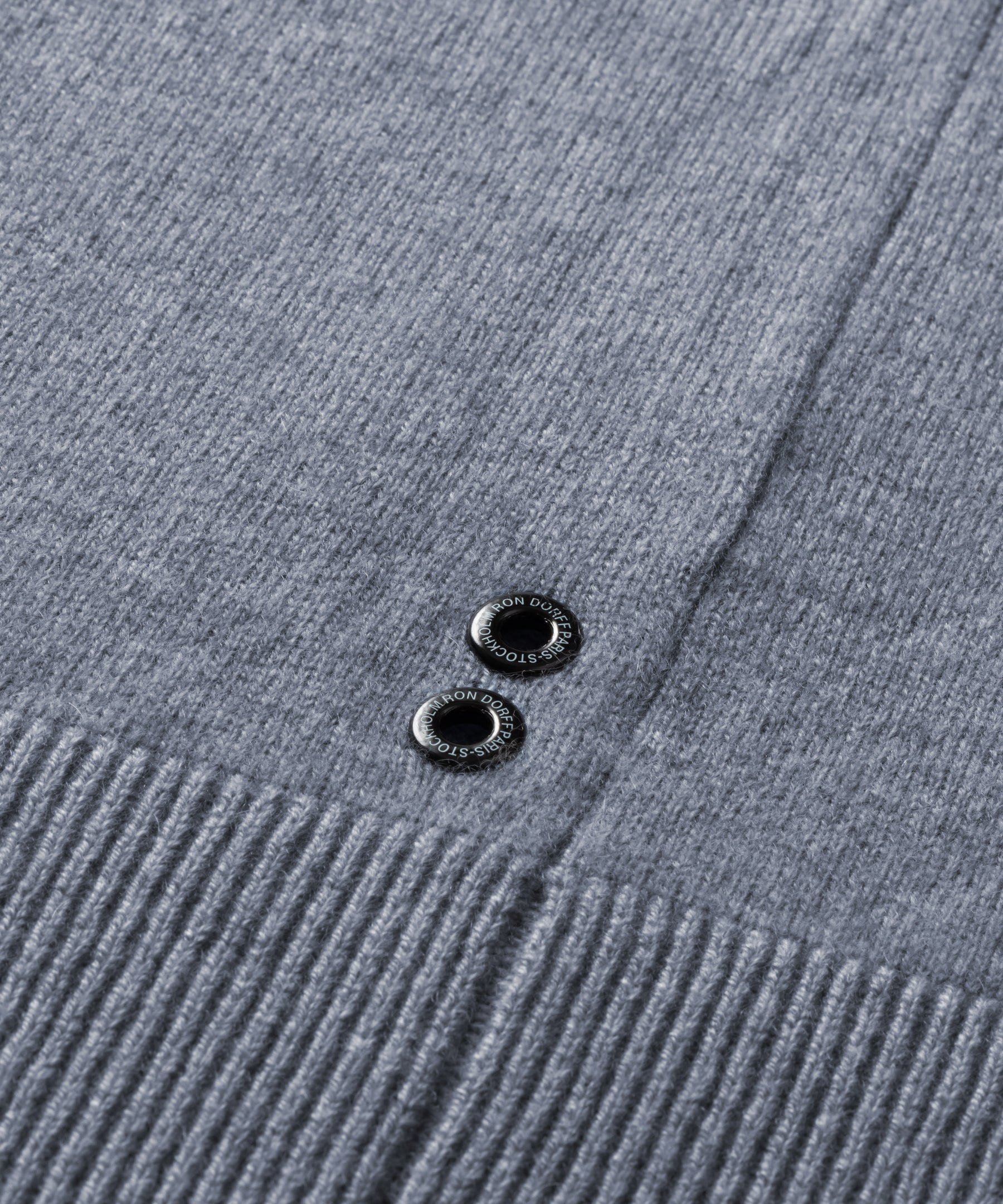 Sweatshirt en cachemire: Bleu glacier