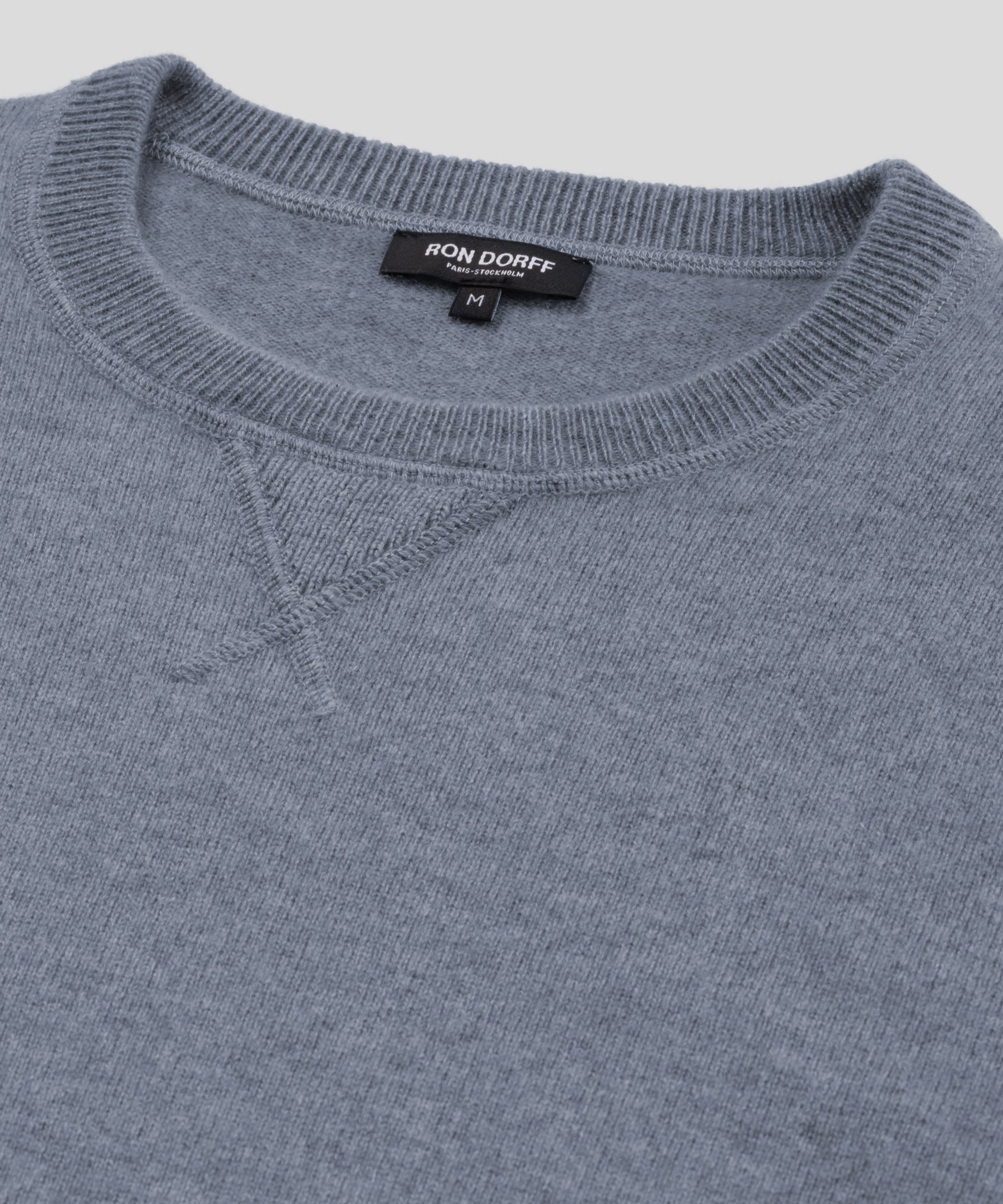 Cashmere Sweater: Glacial Blue