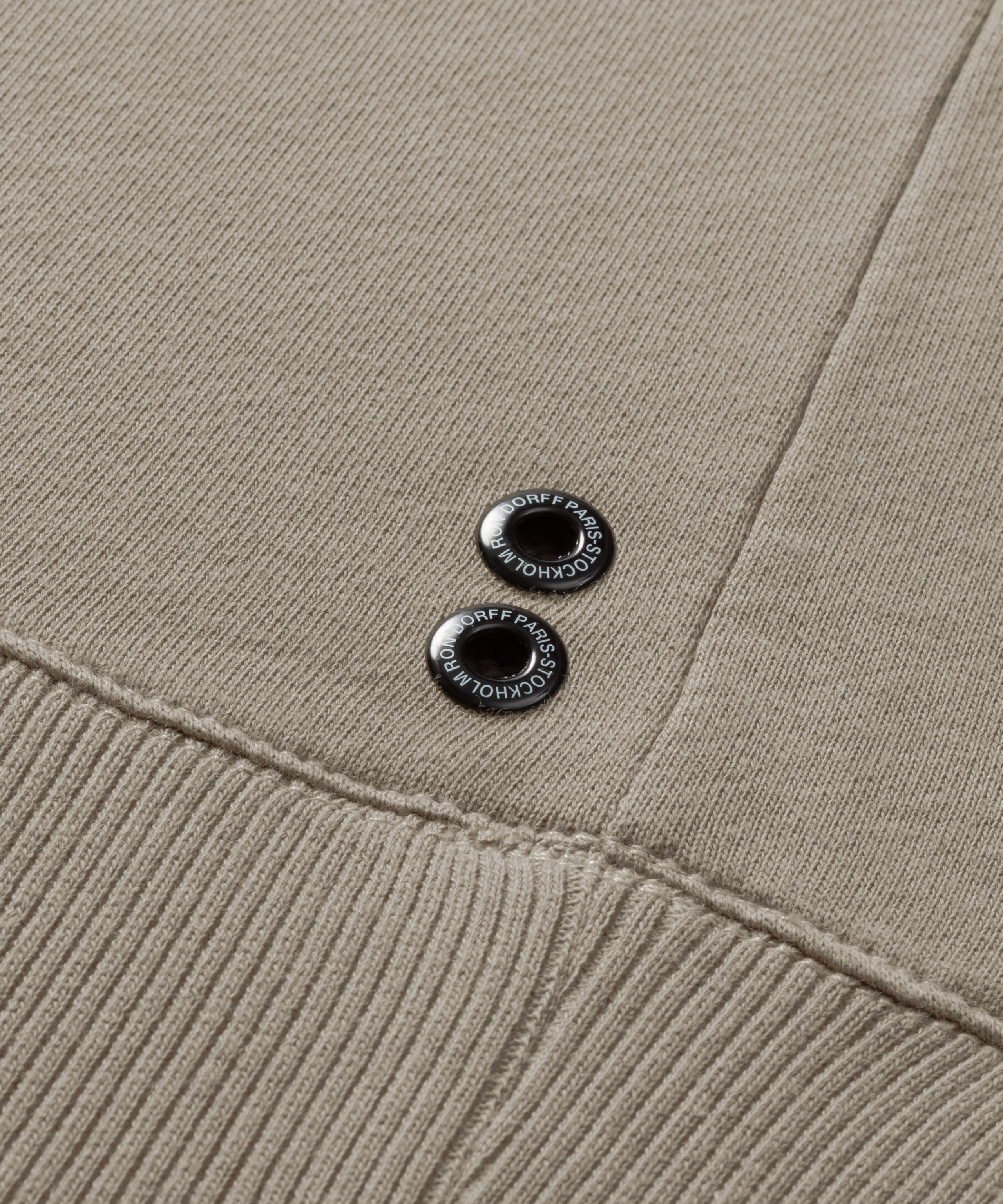 Sweatshirt en coton organique "DAD": Beige foncé